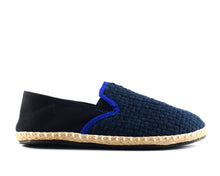 Load image into Gallery viewer, Dark Blue /Black Espadrilles