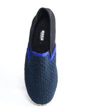 Load image into Gallery viewer, Dark Blue /Black Espadrilles
